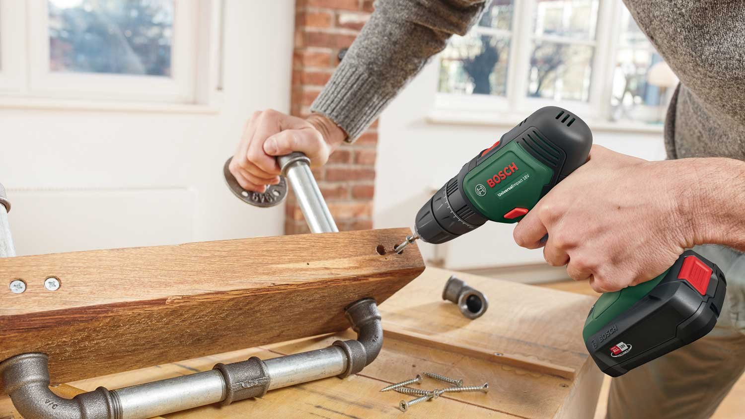 7442308 BOSCH 18V SLAGBOREMASKINE 1