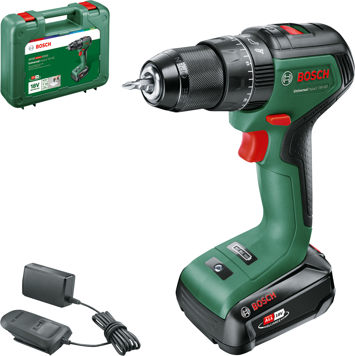 7442332 BOSCH 18V SLAGBOREMASKINE