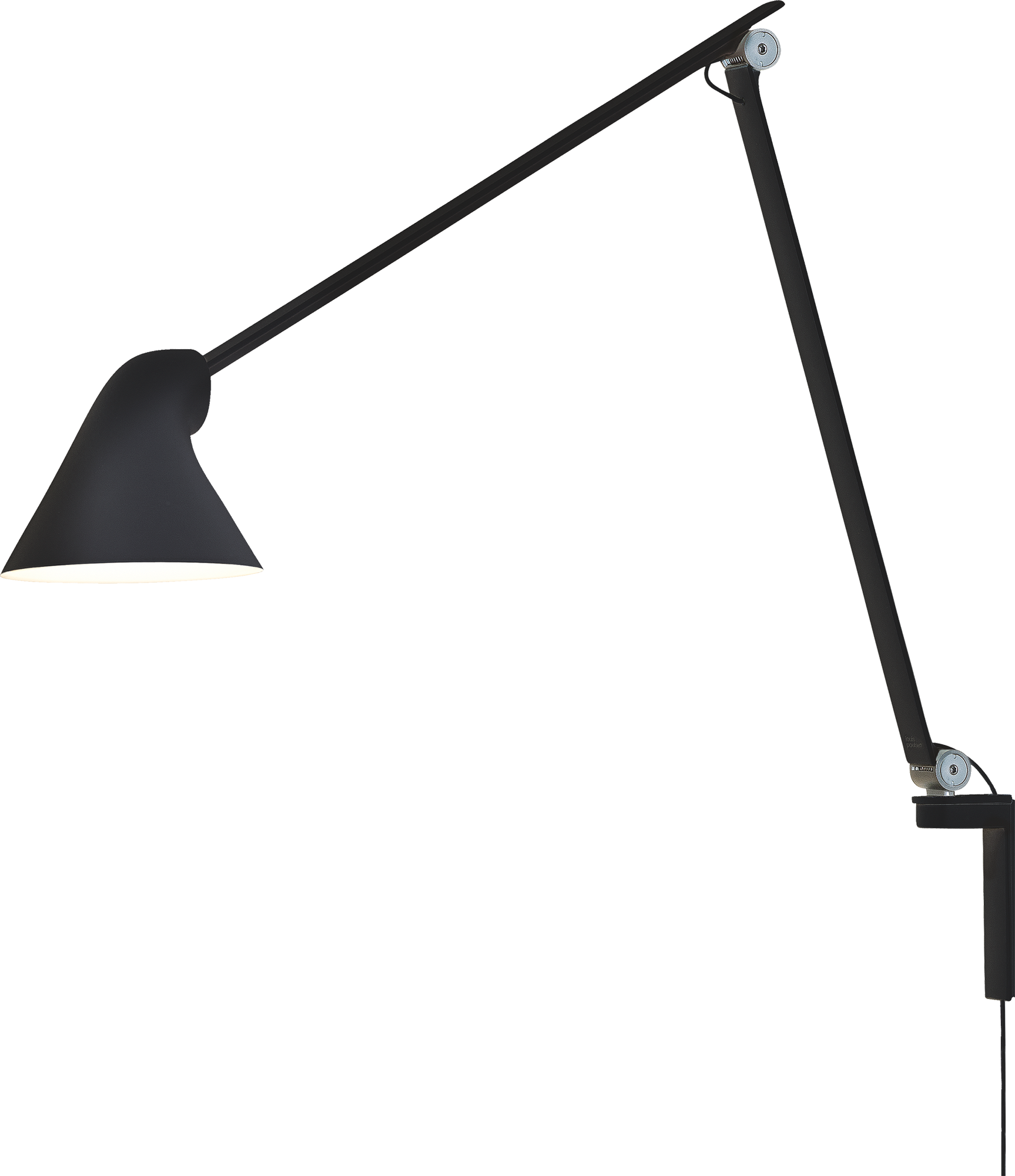 9118375 Njpvæglampelangarmsort
