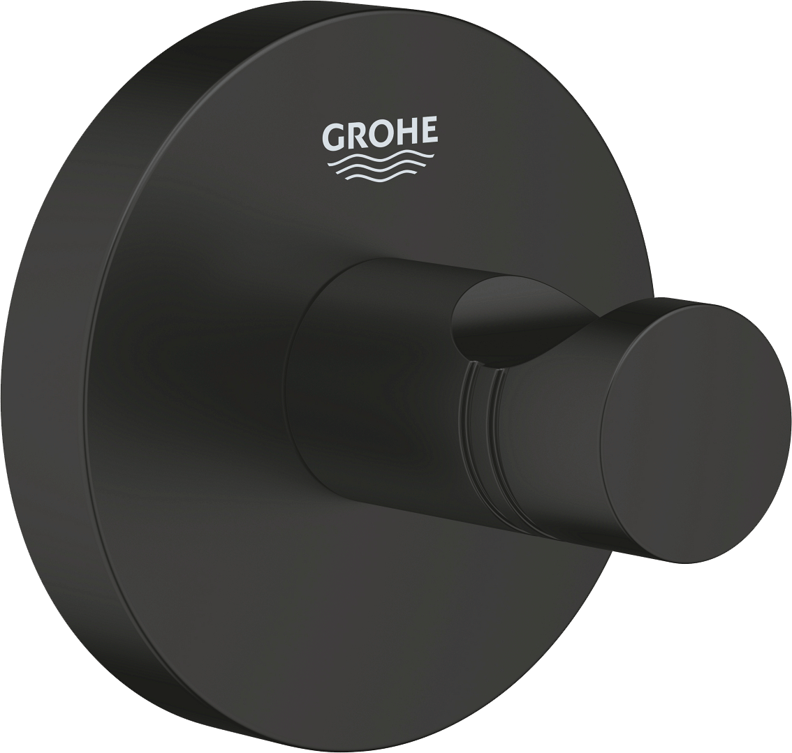 2377446 Grohe Håndklædekrog Sort