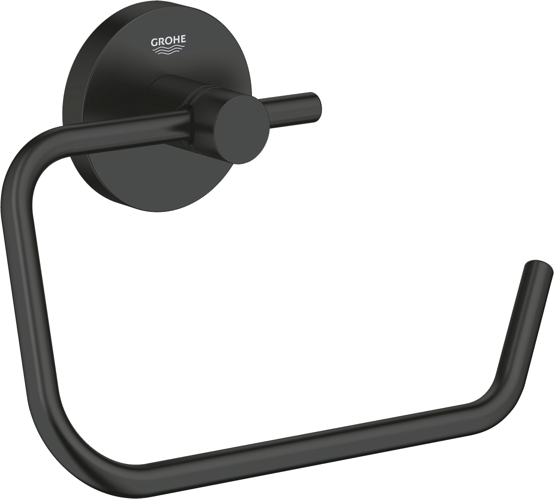 2377466 Grohe Toiletrulleholder Sort