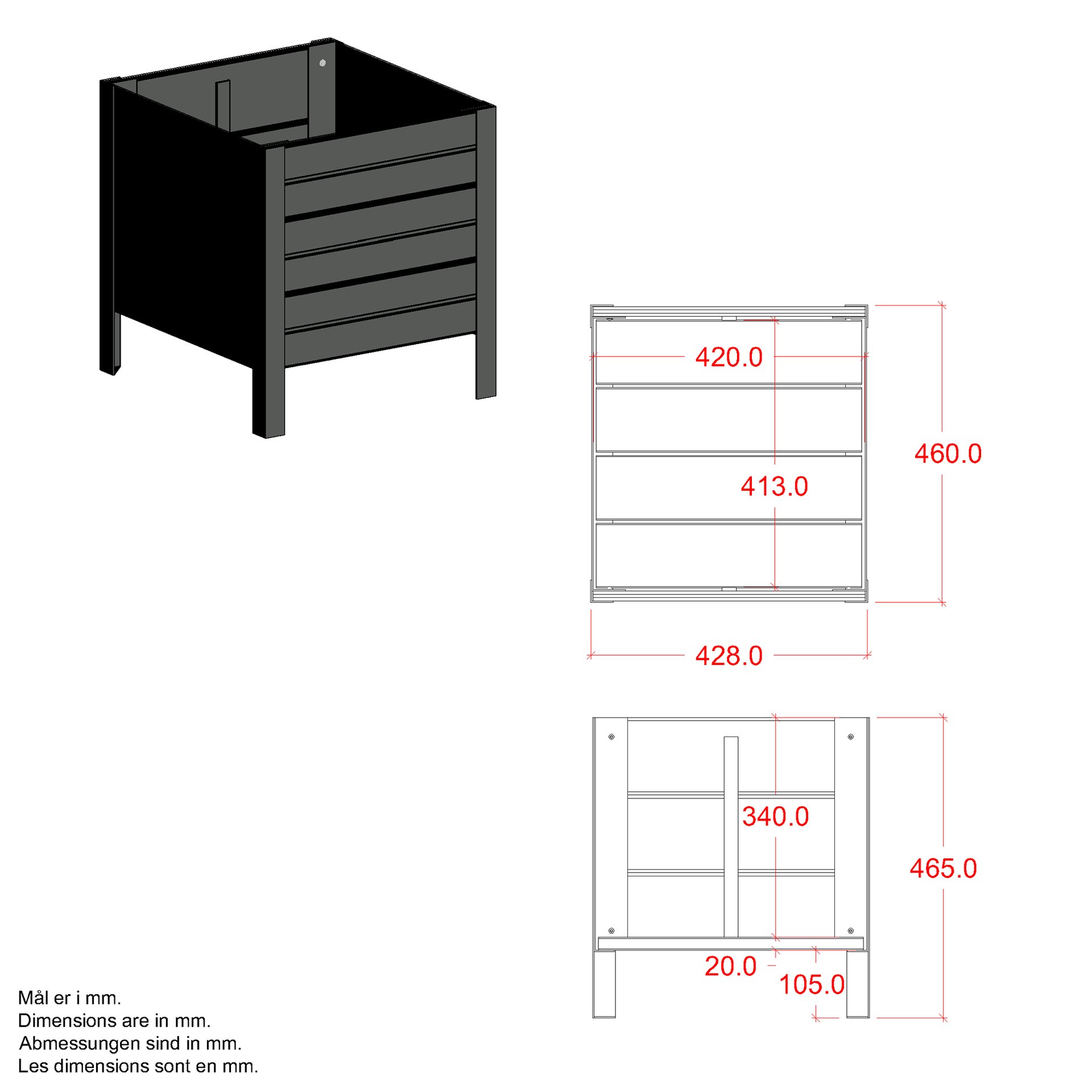 2392552 Plus Plantekasse 2