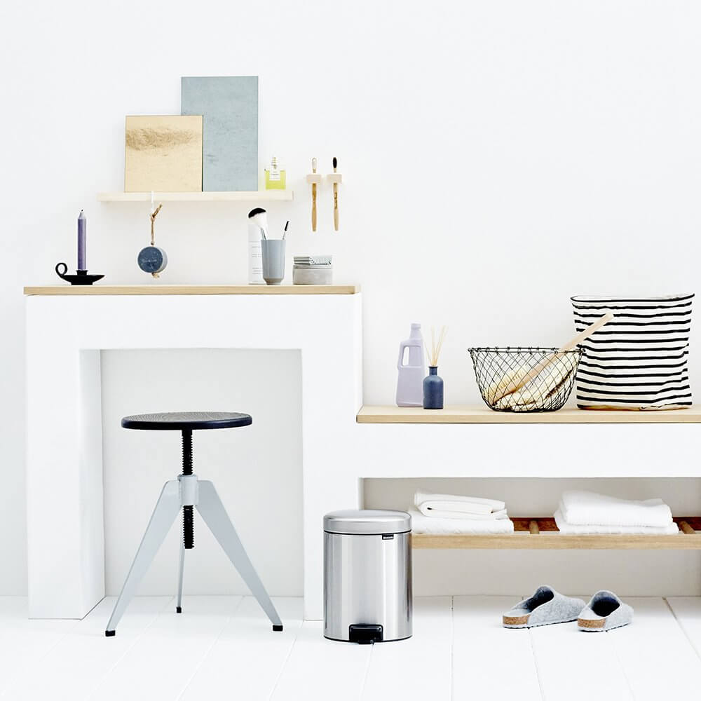 9120486 BRABANTIA NEWICON 5L MAT STÅL 3