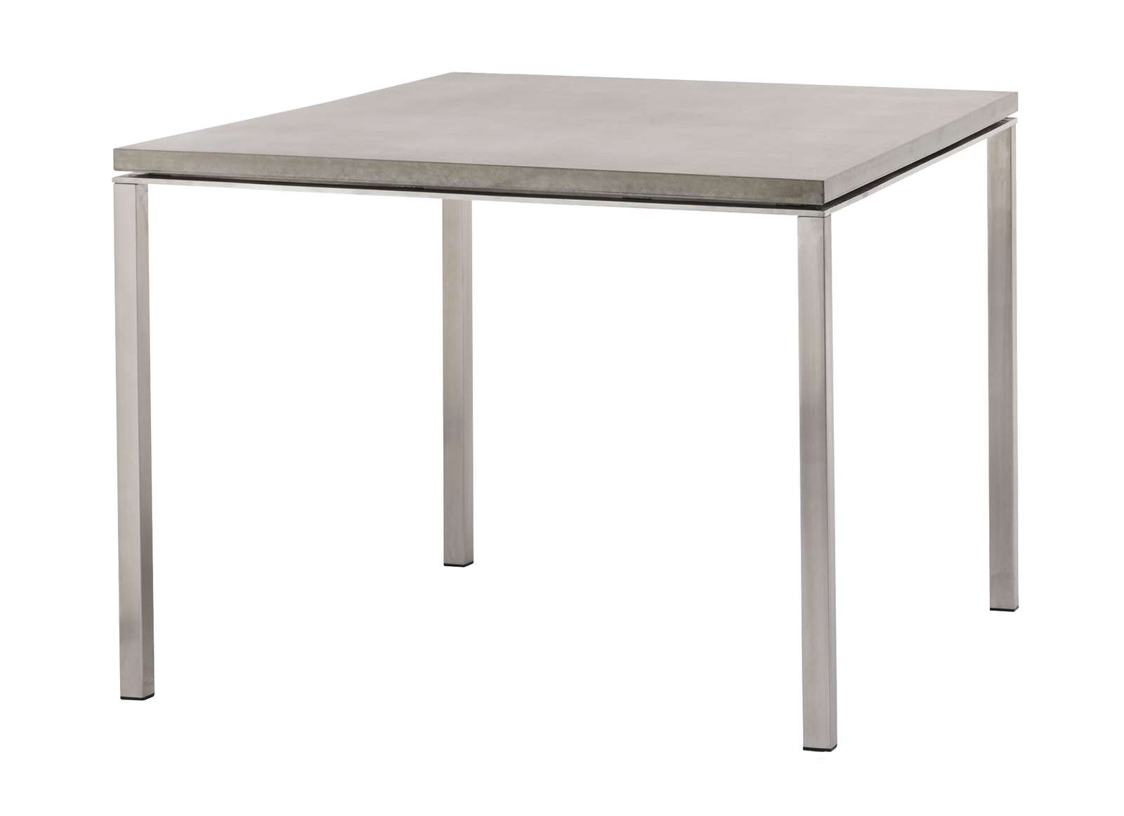 9120808 CANE LINE KERAMISK BORDPLADE 100X100CM BETONGRÅ