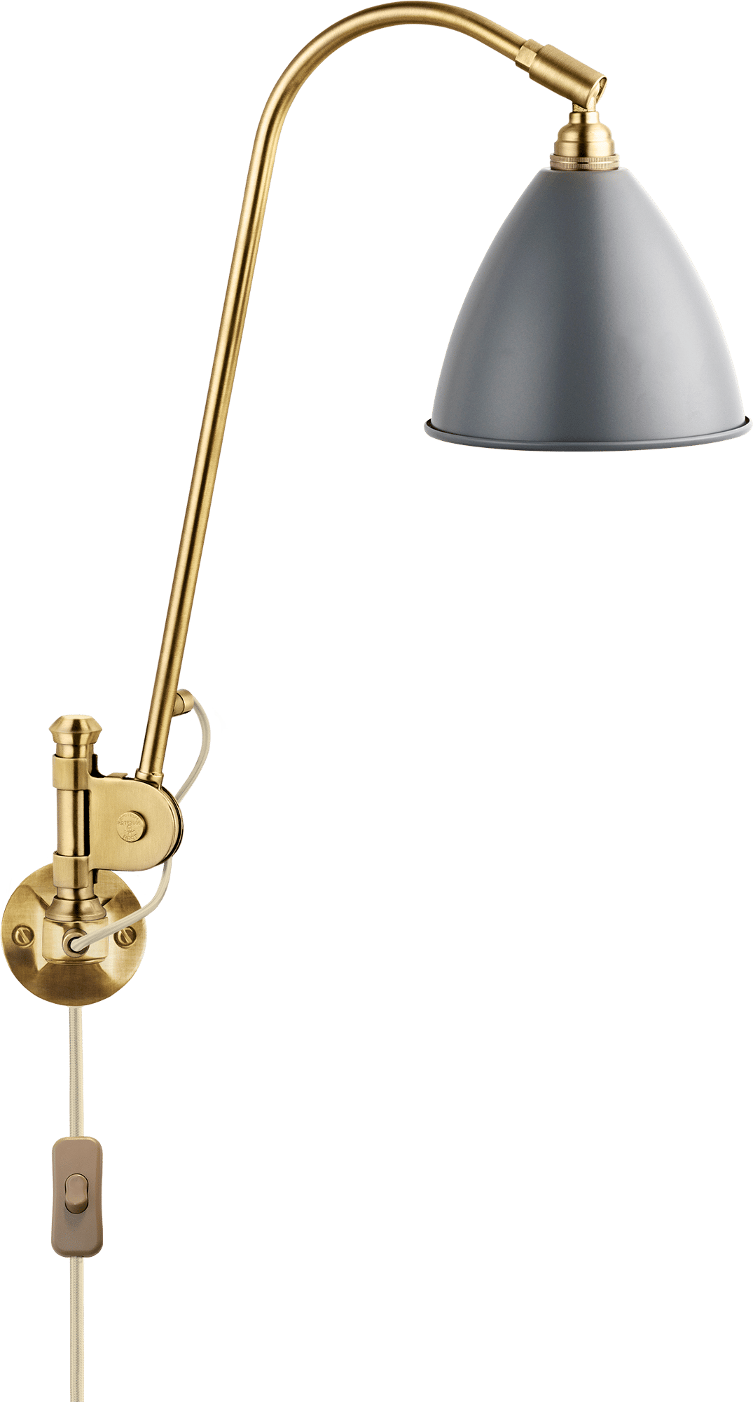 9120849 BESTLITE VÆGLAMPE BL6 MESSING (1)