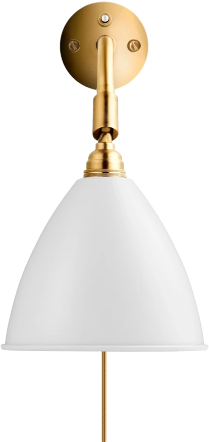 9120853 BESTLITE VÆGLAMPE BL7 MESSING