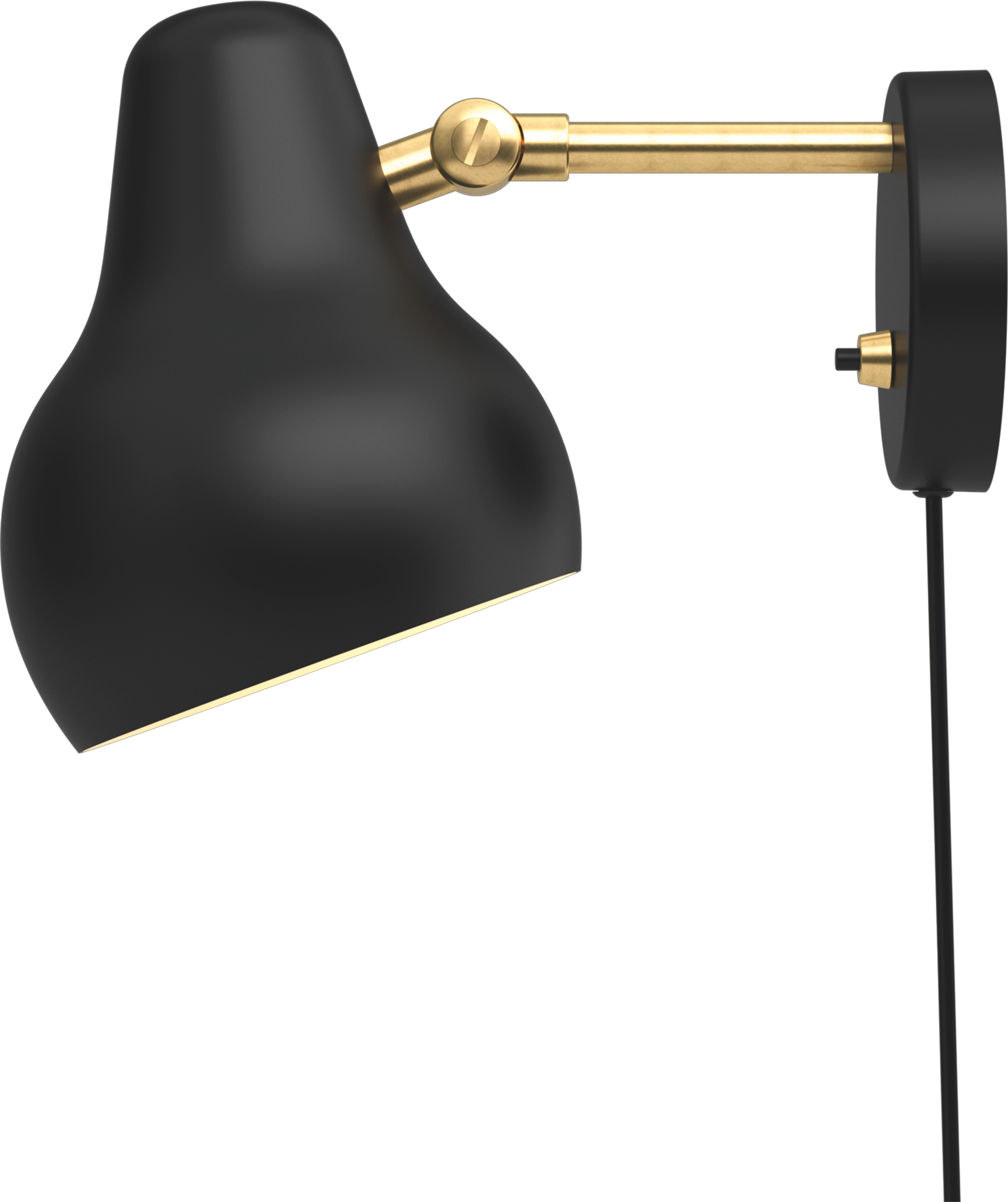 9122976 VL38 LED VÆGLAMPE SORT