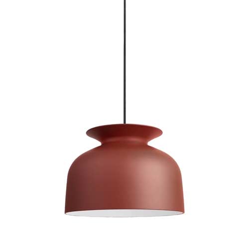 9123329 RONDE PENDEL L RUST RØD