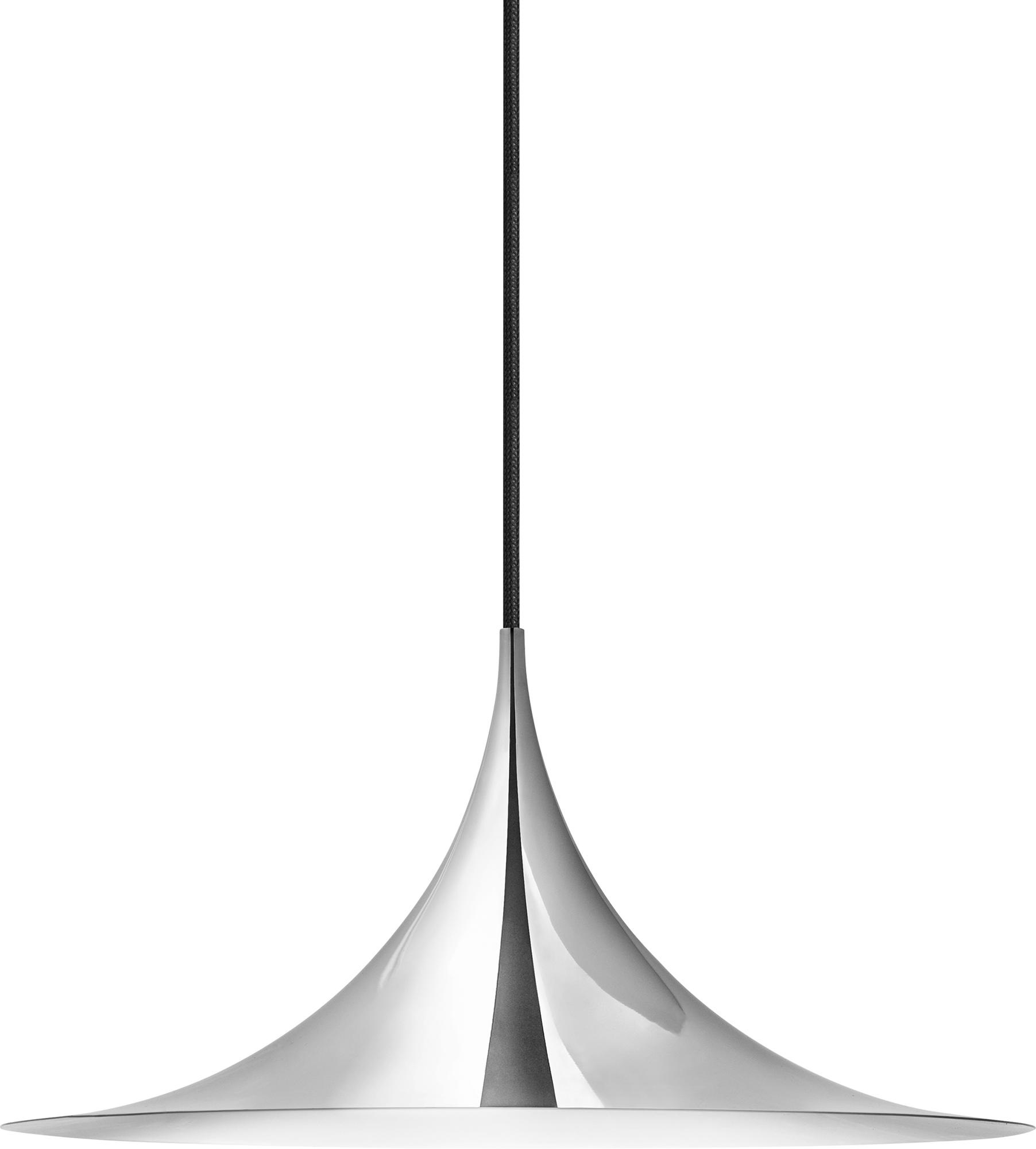 9123336 SEMI PENDEL Ø30CM KROM