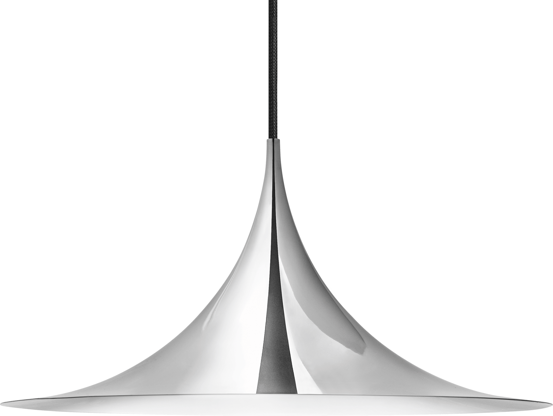 9123340 SEMI PENDEL Ø60CM KROM