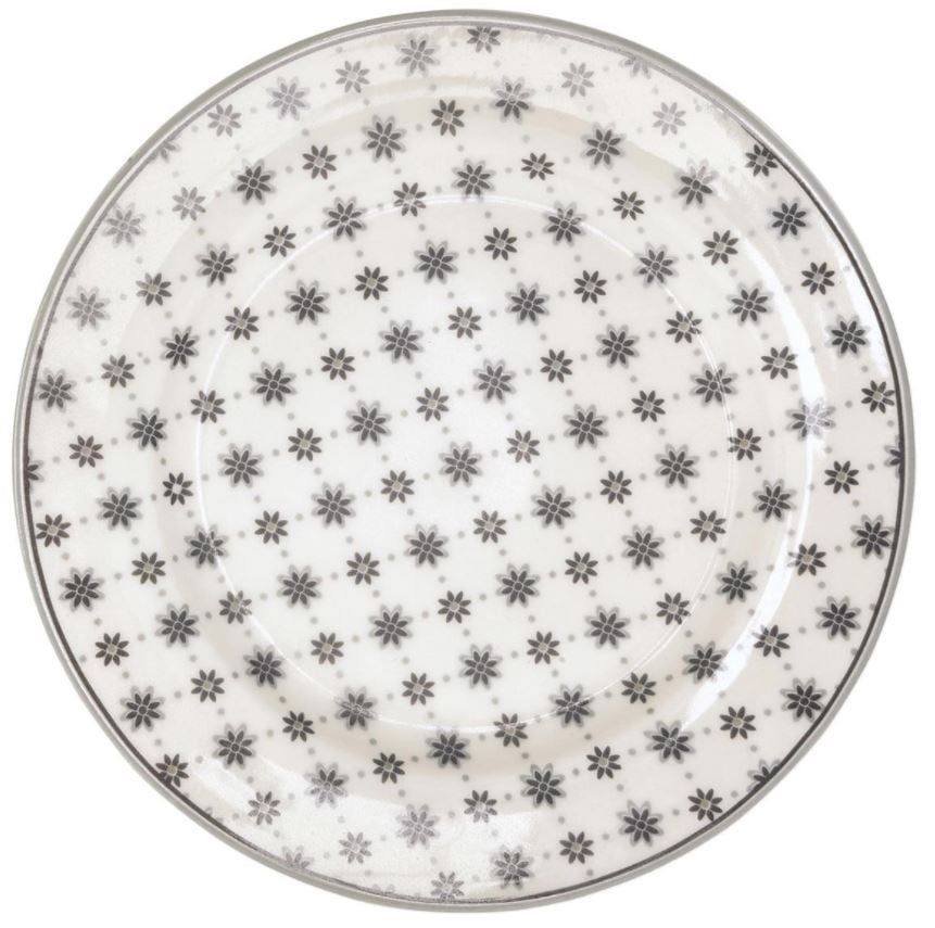 9123683 TALLERKEN LAURIE HVID Ø20,5CM