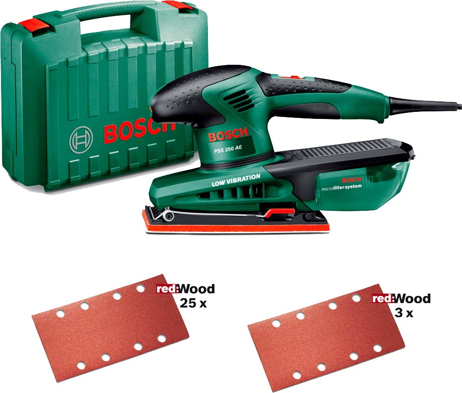 7437560 BOSCH RYSTEPUDSER PSS 250 AE