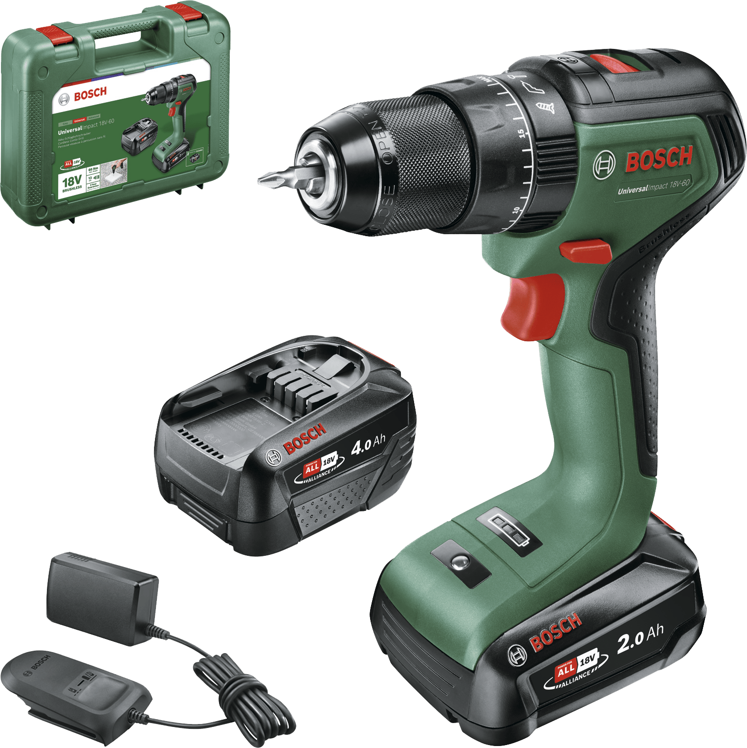 7442391 BOSCH 18V SLAGBOREMASKINE UNIV