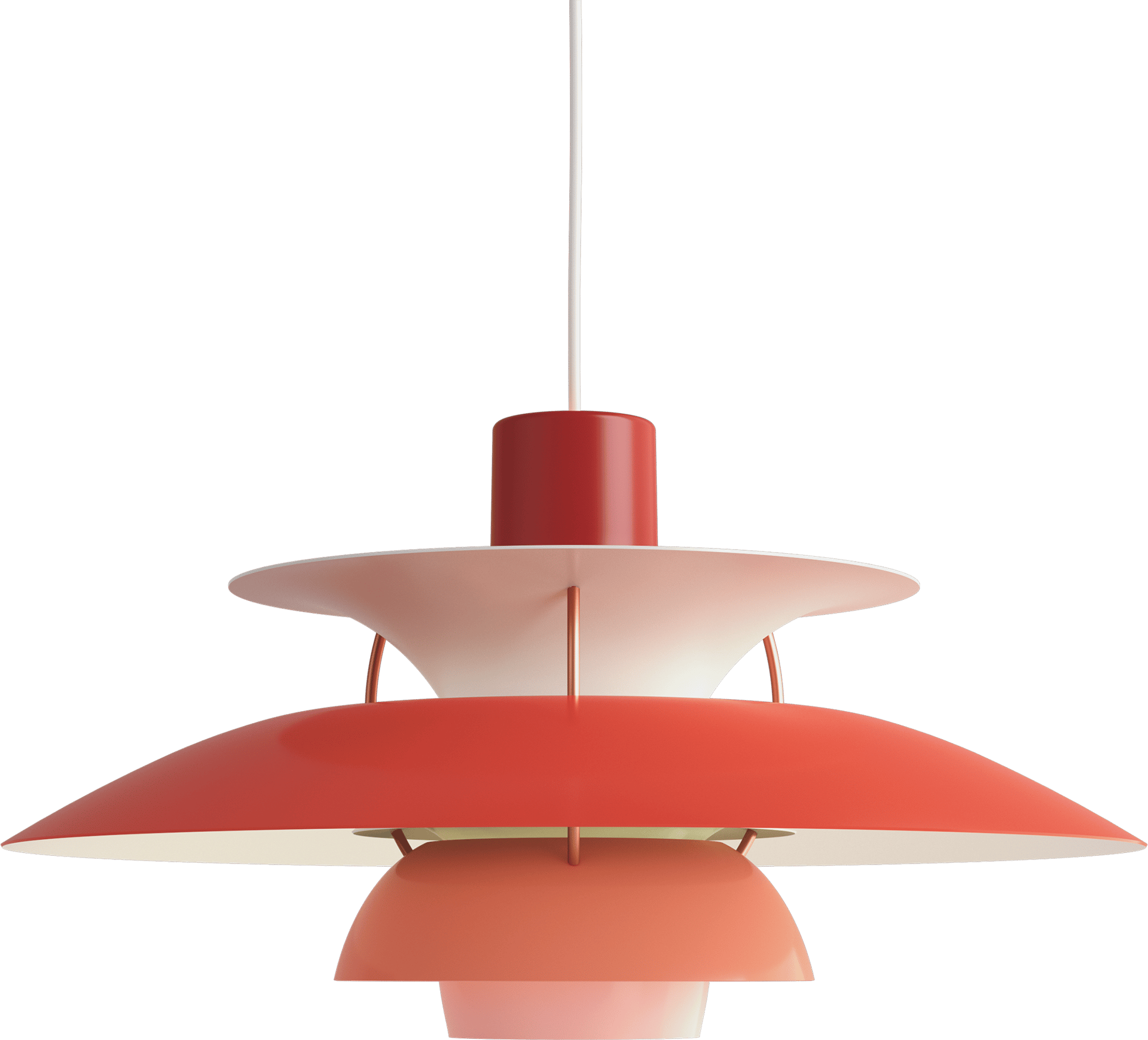 9125284 PH 5 PENDEL 200W E27 HUES OF RED