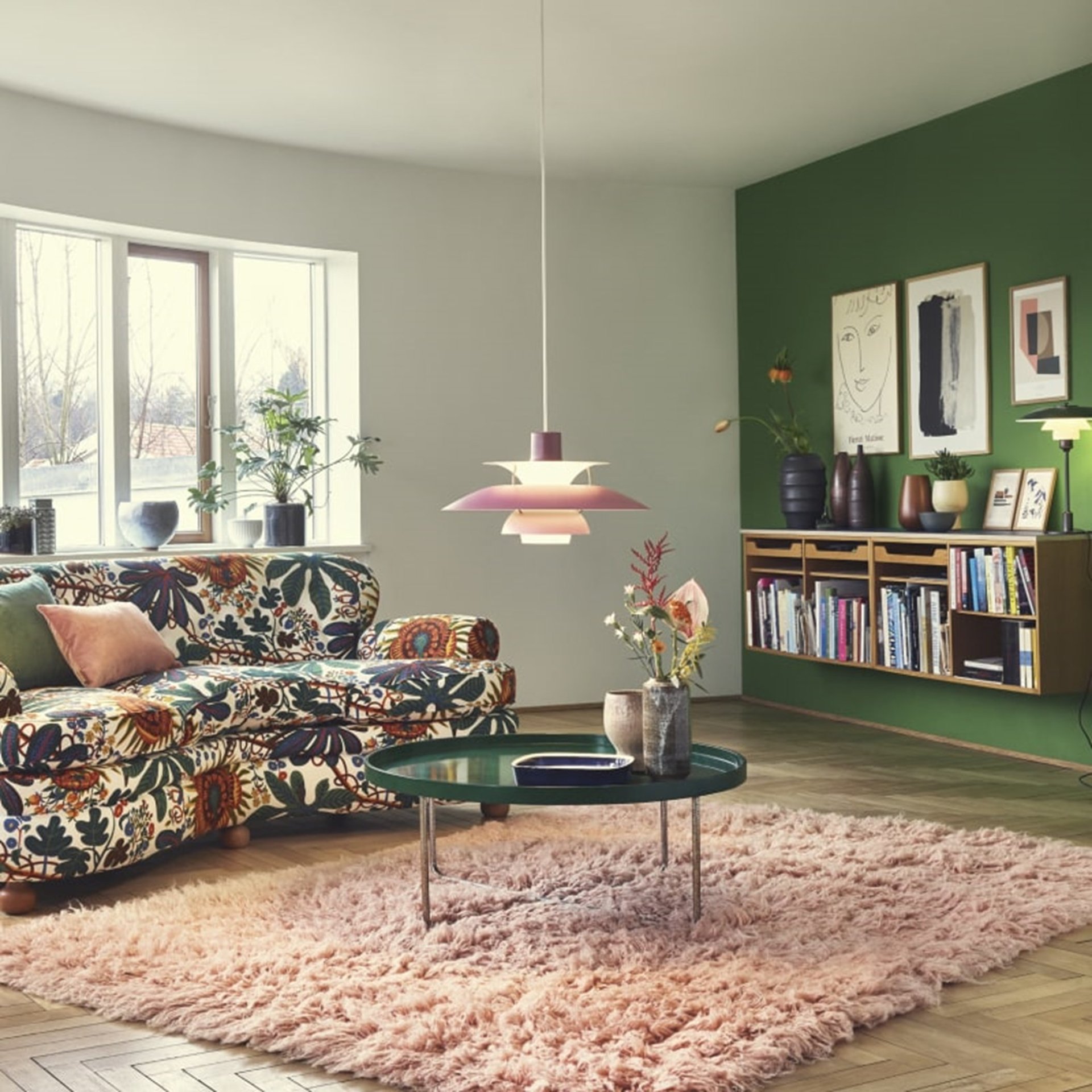 9125285 PH 5 PENDEL 200W E27 HUES OF ROSE 2