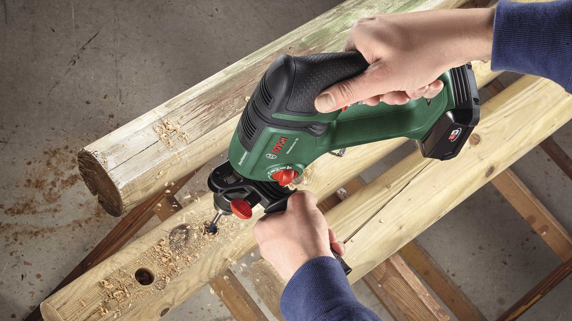 7442611 BOSCH 18V BOREHAMMER UNIVERSAL 3