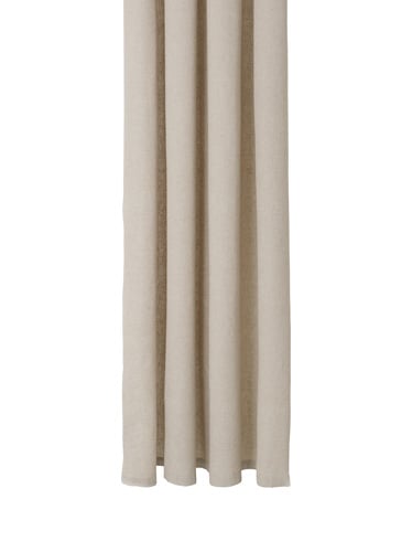 9125421 FERM CHAMBRAY BADEFORHÆNG CURTAIN SAND L160CM H205CM 1 WEB