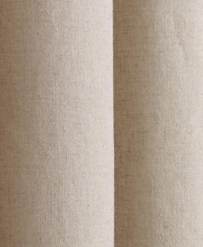9125421 FERM CHAMBRAY BADEFORHÆNG CURTAIN SAND L160CM H205CM 2 WEB
