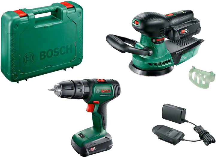 7442664 BOSCH 18V SLAGBOREMASKINESÆT
