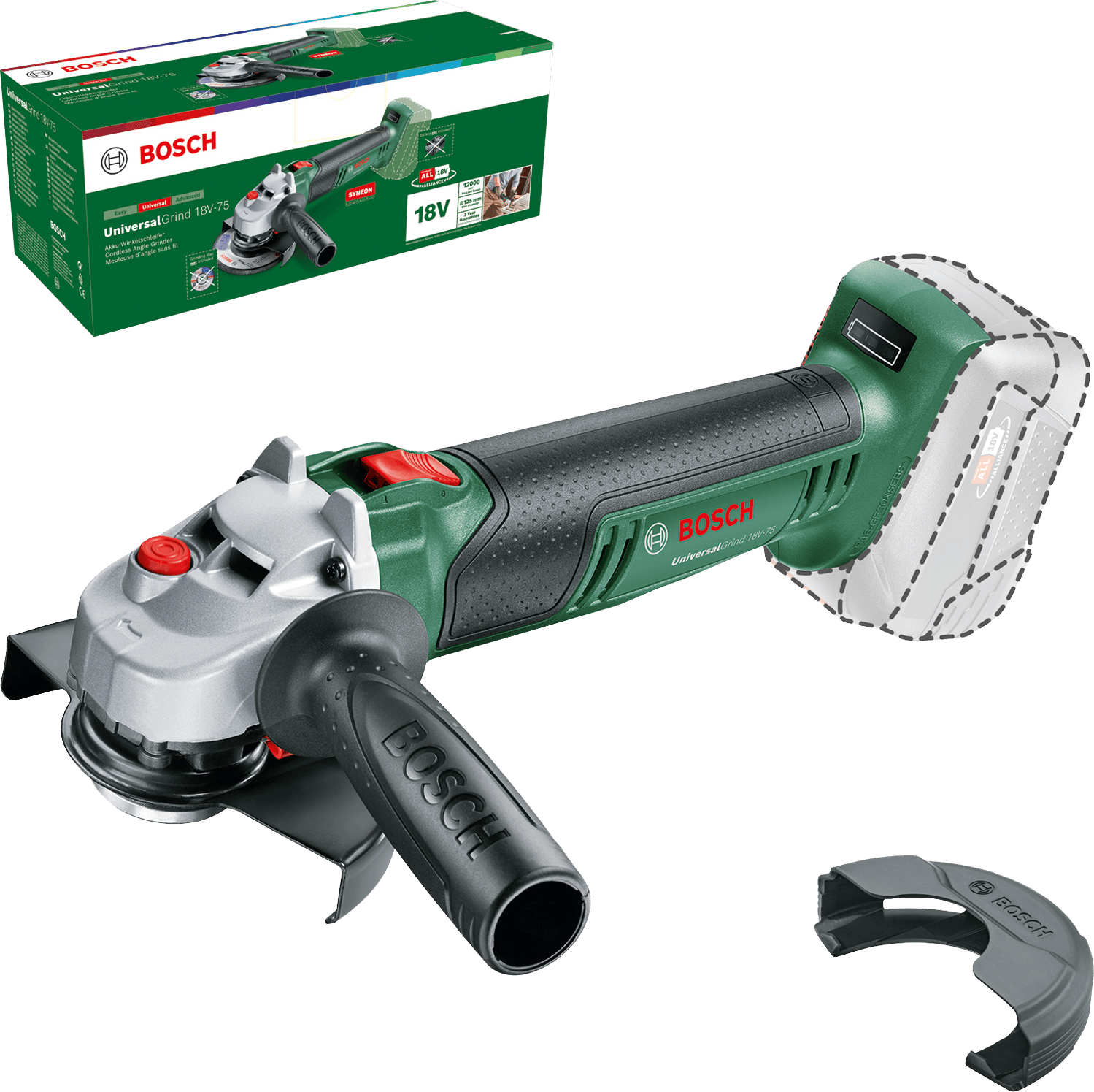 7442666 BOSCH 18V VINKELSLIBER