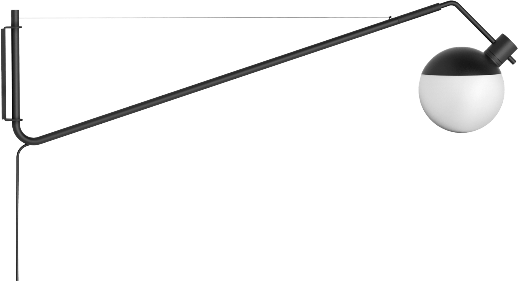 9126664 BALUNA VÆGLAMPE LANG 1