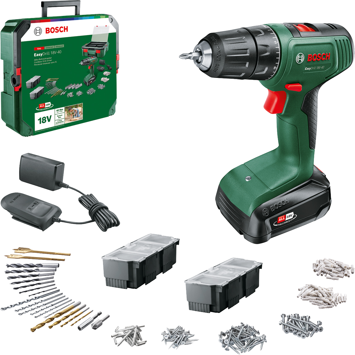 7442713 BOSCH 18V SKRUEMASKINE