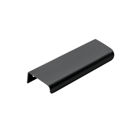 9131736 MØBELGREB HÅNDTAG LIP CC80MM LÆNGDE 120MM SORT