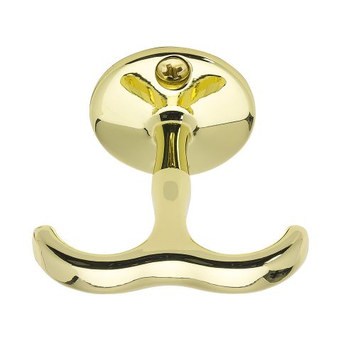 9131756 KNAGE SILJAN POLERET MESSING
