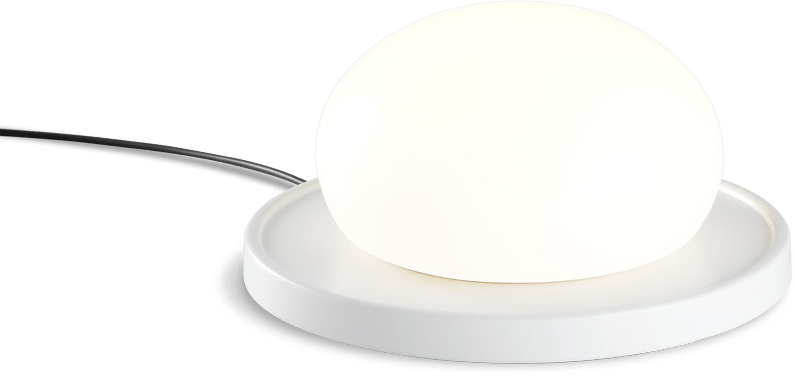 9132742 BOLITA BORDLAMPE HVID HVID 1