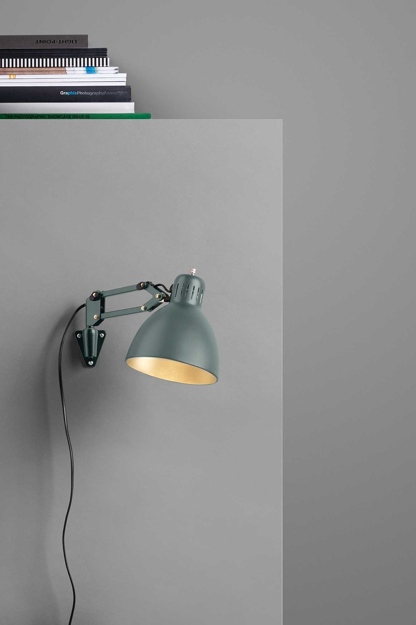 9133784 ARCHI W1 VÆGLAMPE FOREST GREEN 2