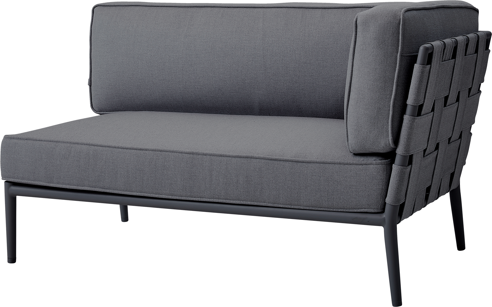 9135577 CANE LINE CONIC 2 PERS SOFA