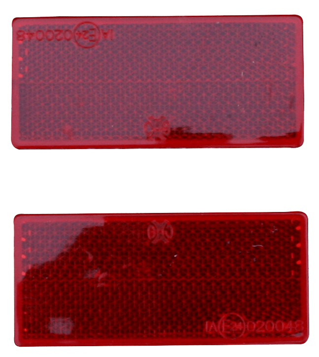 9136086 REFLEKS RØD 70X30MM