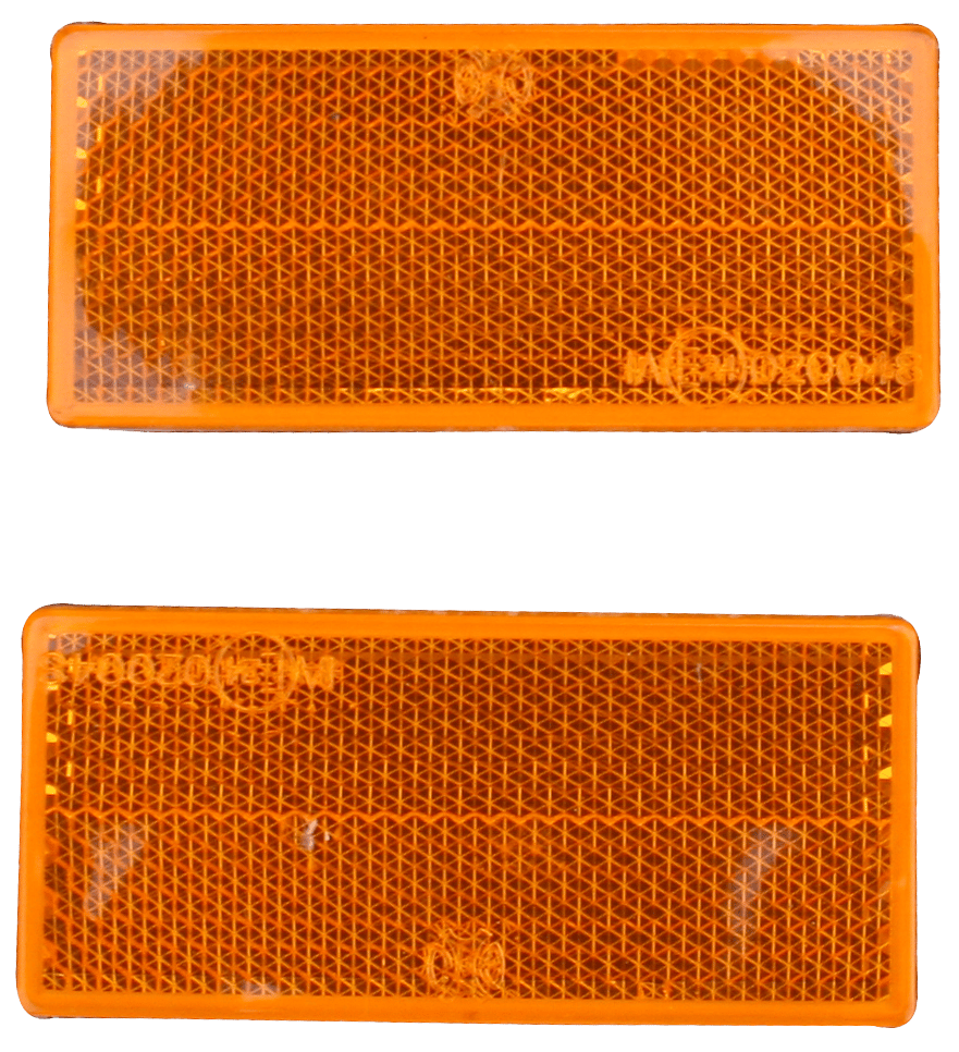 9136088 REFLEKS ORANGE 70X30MM