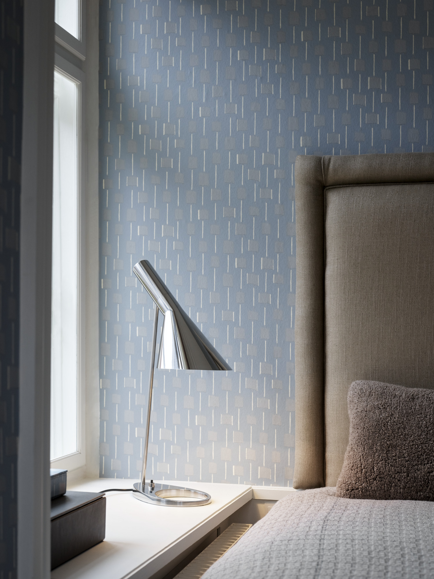 9137028 AJ BORDLAMPE 20W E27 RUSTFRI STÅL 3