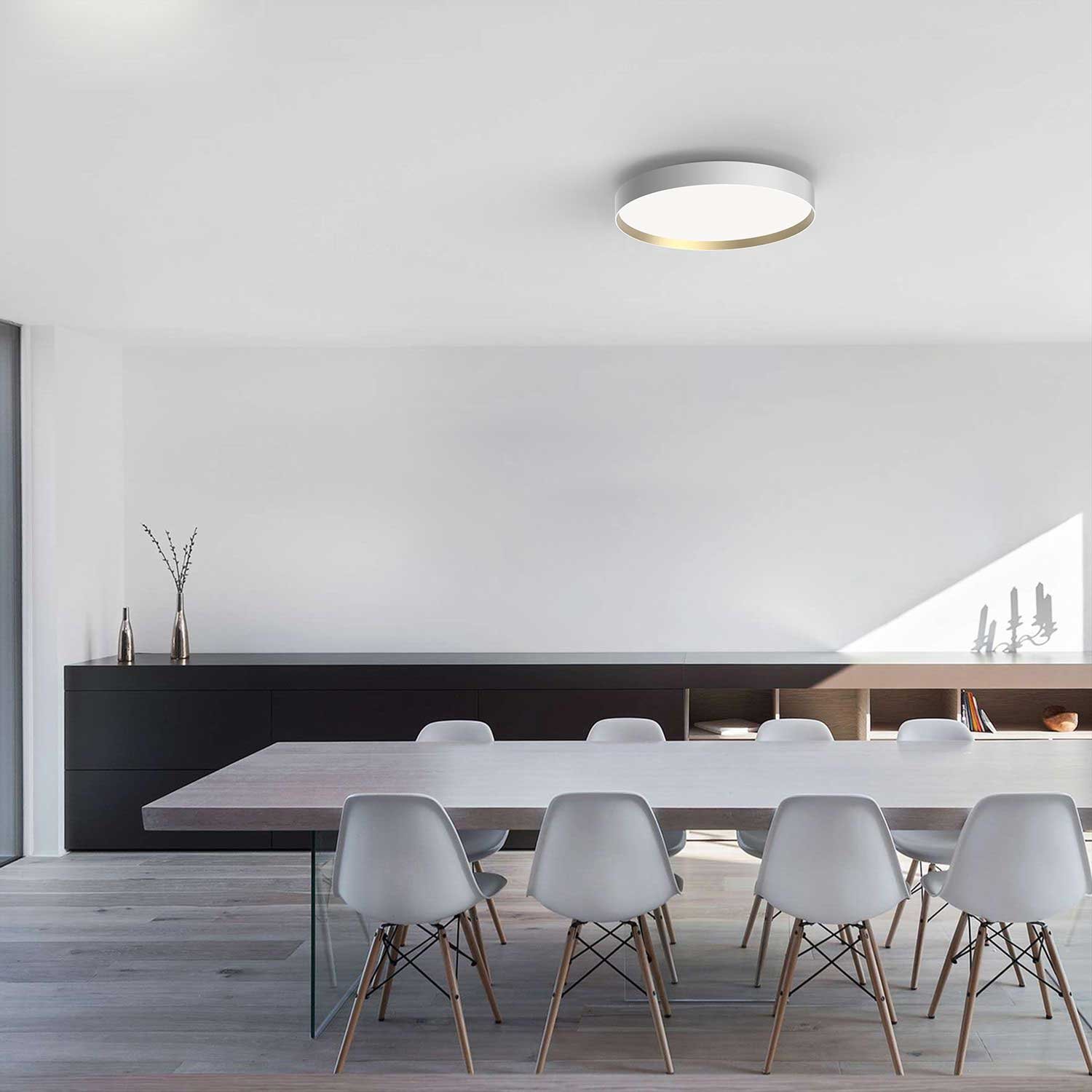 9139084 LUCIA 60 LOFTLAMPE HVIDGULD 2
