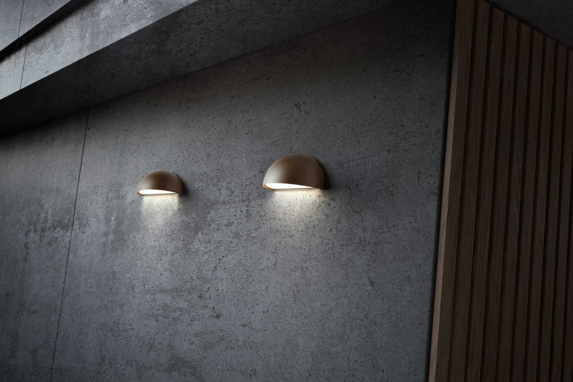 9140086 RØRHAT UDENDØRS VÆGLAMPE LED 2