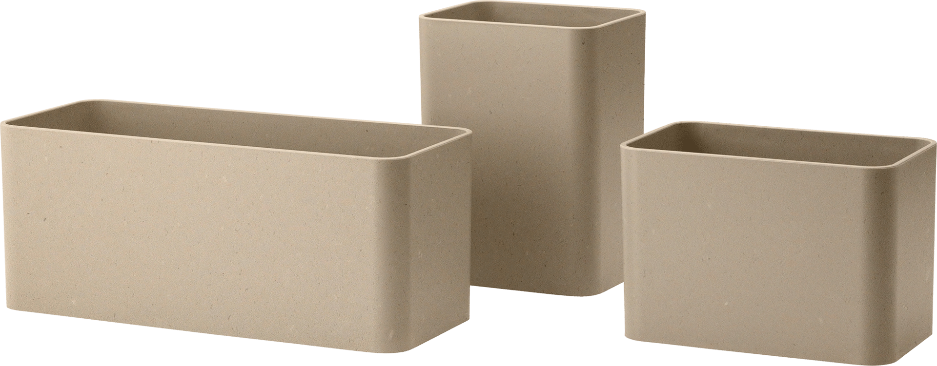 9140132 STRING ORGANIZER 3 PAK BEIGE