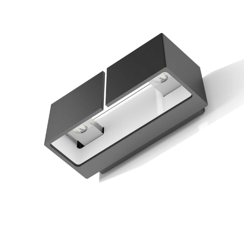 9140565 ASK UDENDORS VAGLAMPE IP65 SORT 3