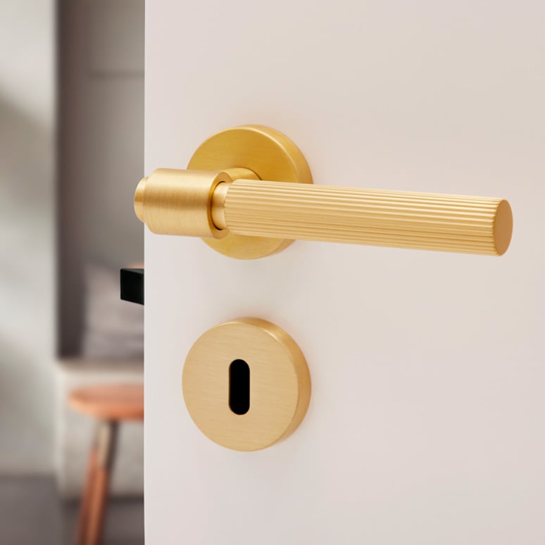 9140588 DORHAANDTAG HELIX 200 STRIPE BORSTET MESSING INKL NOGLESKILT 2