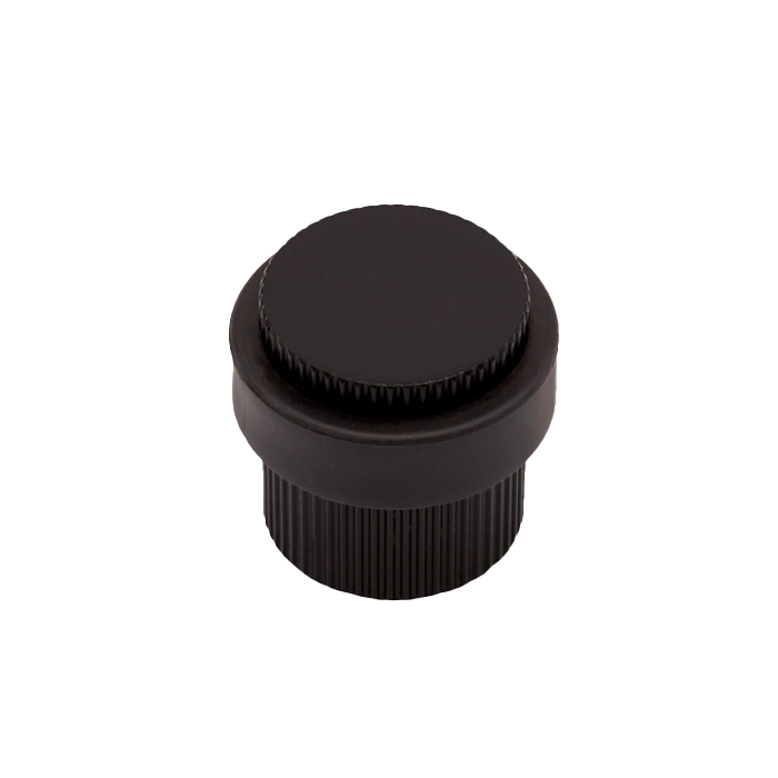 9140590 DORSTOPPER HELIX STRIPE 32X38 MAT SORT TIL GULV