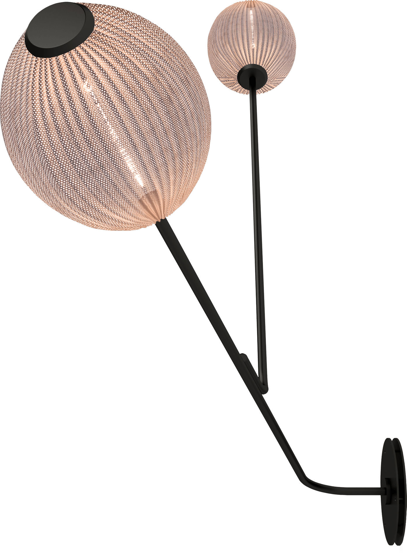 9141805 SATELLITE VÆGLAMPE CREME HVID 2