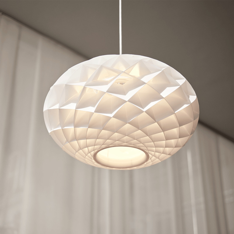 9141817 PATERA PENDEL OVAL HVID MAT2