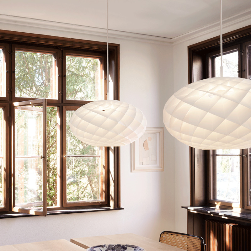 9141817 PATERA PENDEL OVAL HVID MAT3