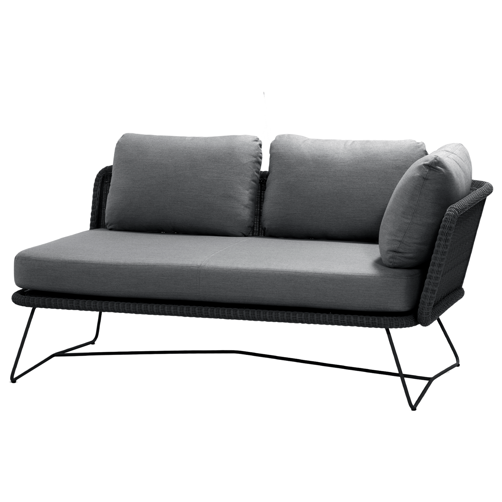 9142382 CANE LINE HORIZON 2 PERS SOFA