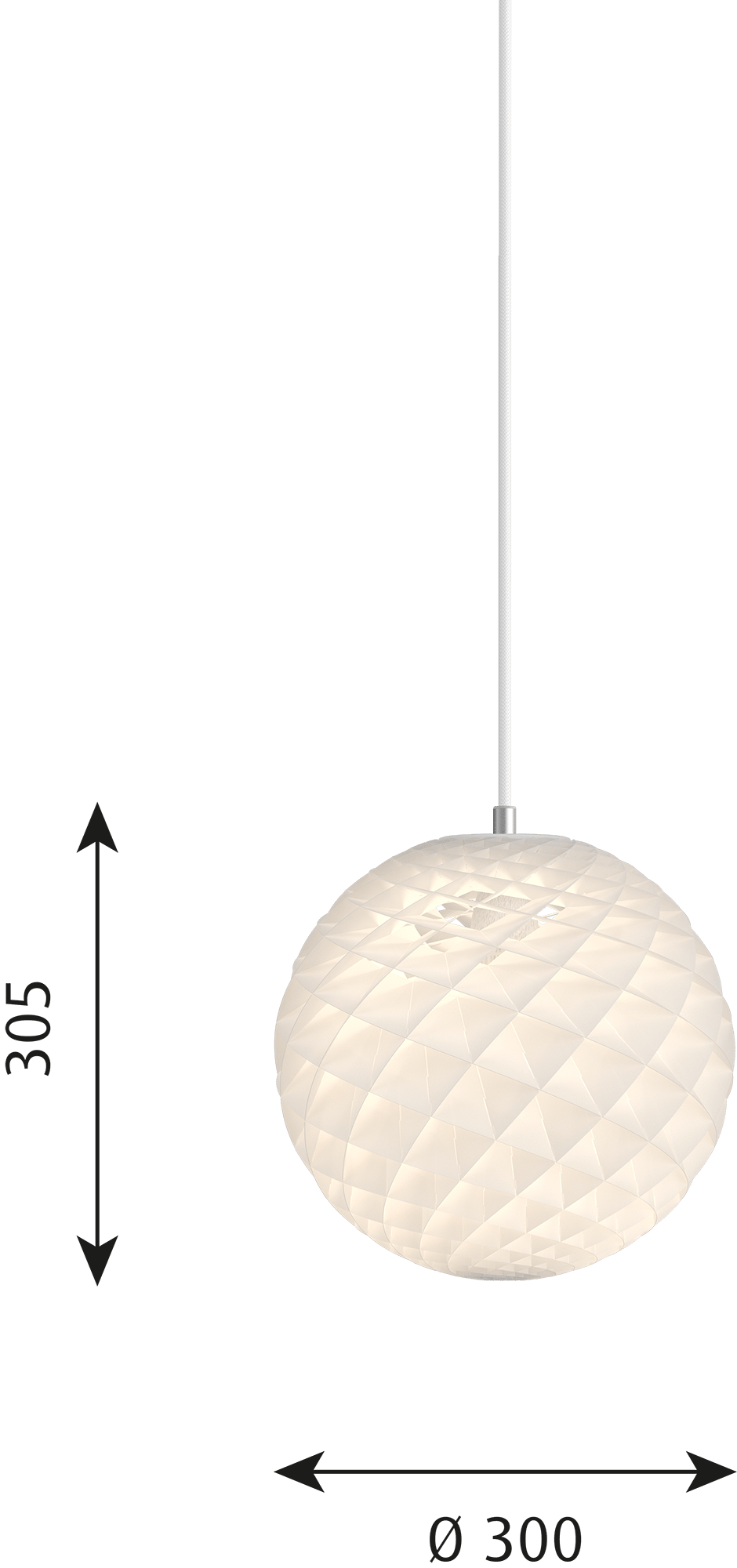 9143584 PATERA 300 PENDEL HVID 4