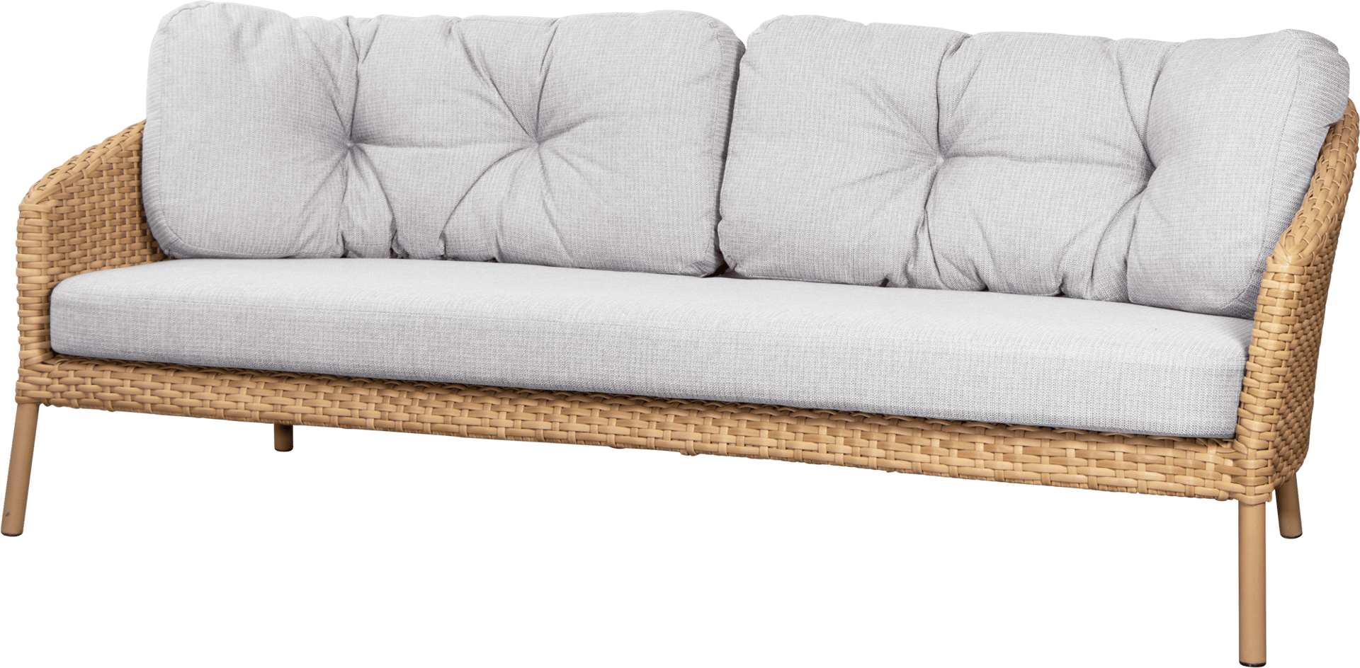 9143853 CANE LINE 3 PERS. SOFA 2