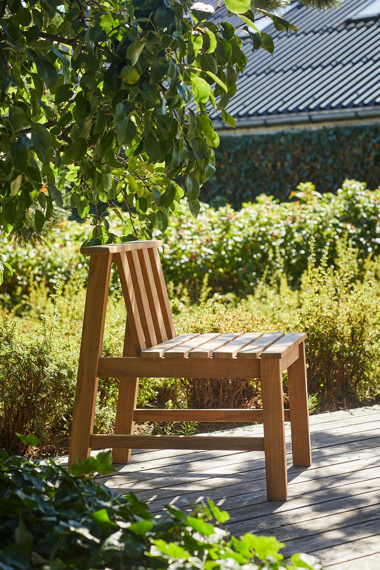 9143932 SKAGERAK PLANK STOL TEAK 2