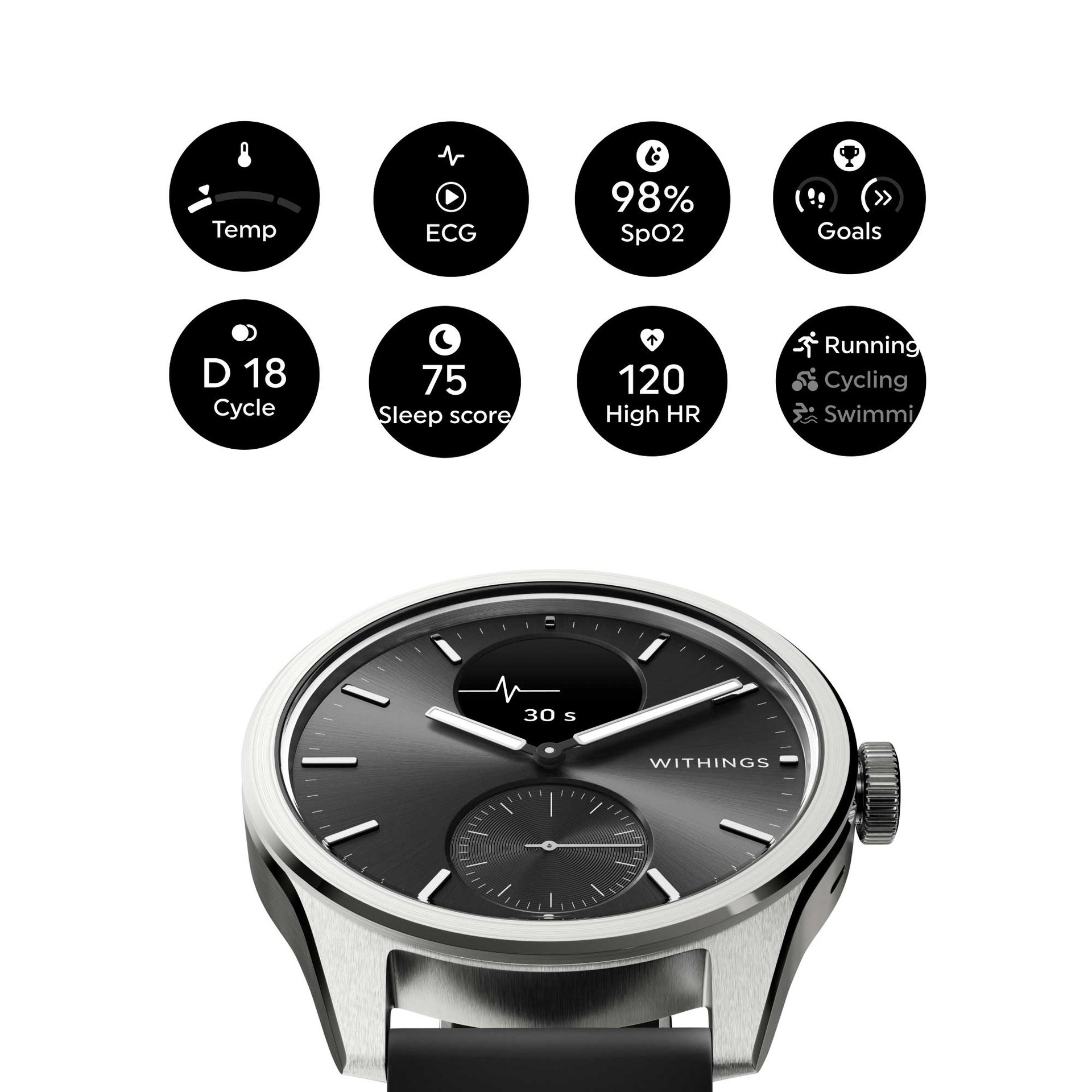 9145860 WITHINGS SCANWATCH 2 42MM 3