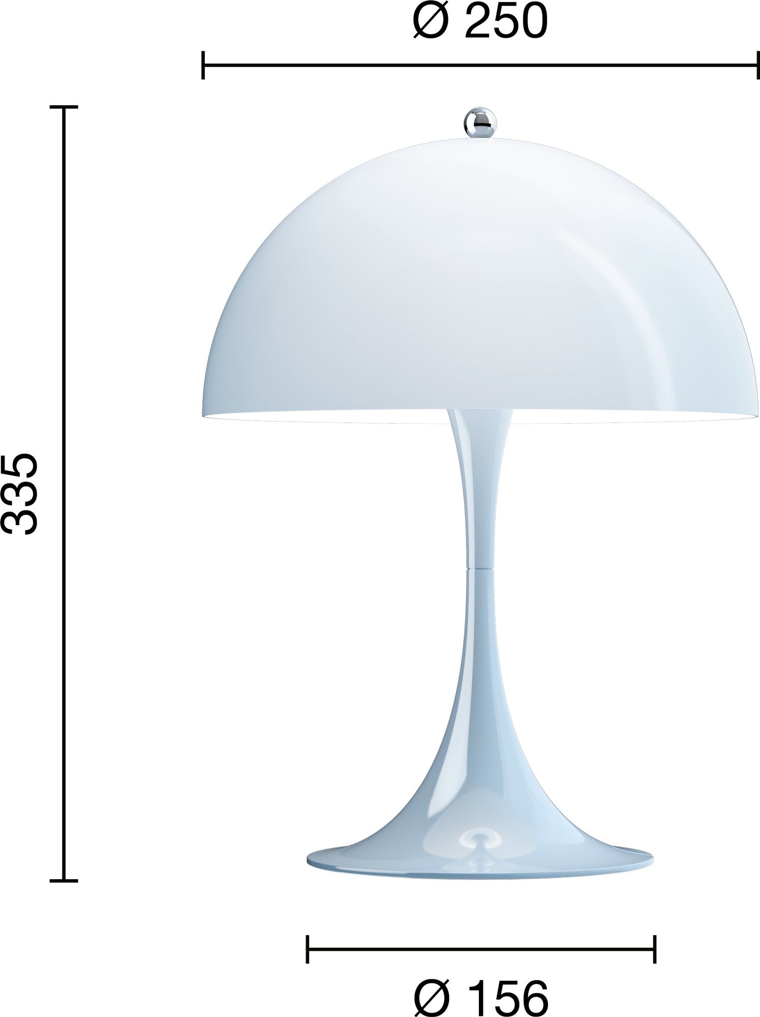 9145924 PANTHELLA 250 BORDLAMPE 4
