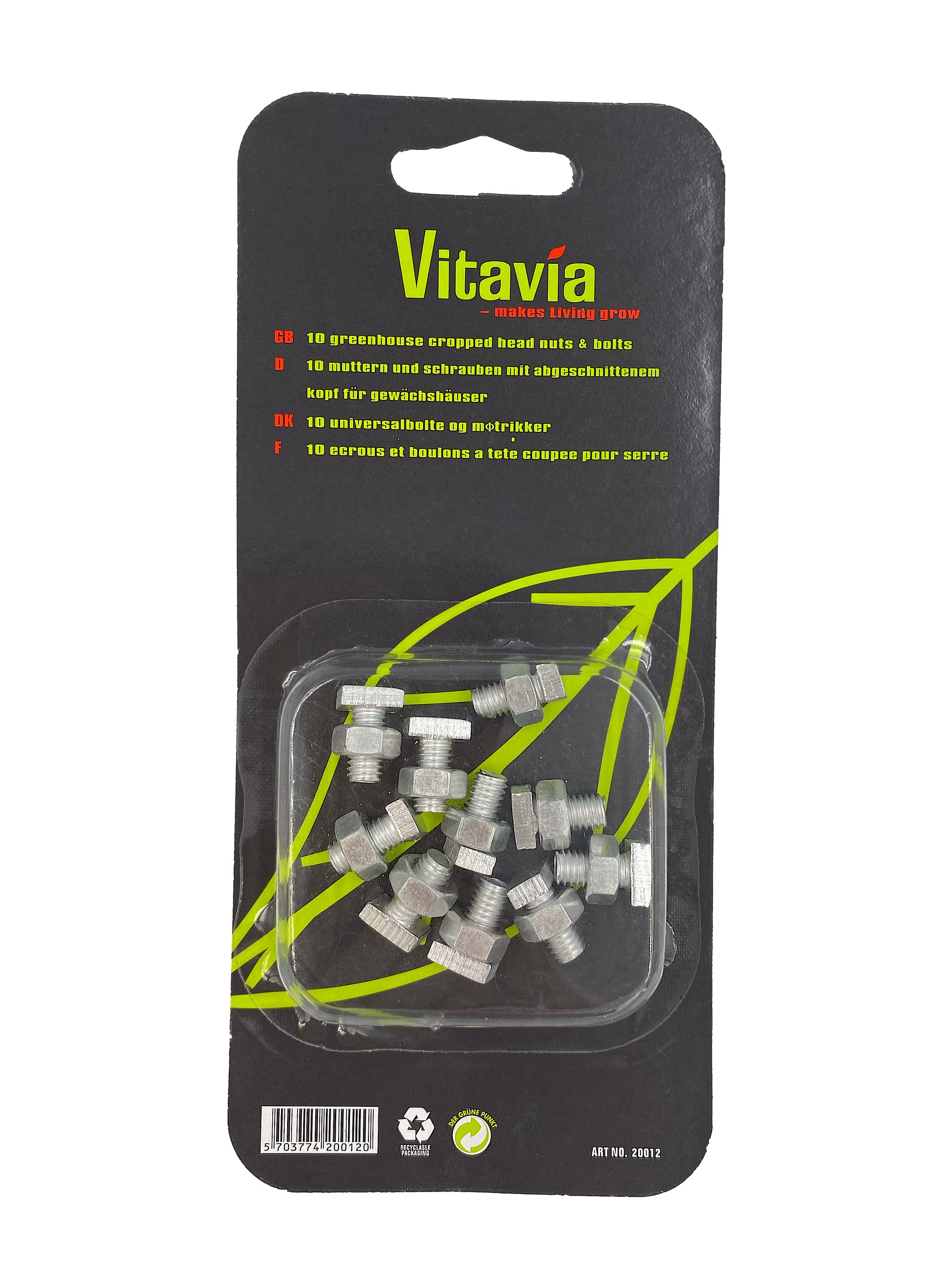 1254801 VITAVIA UNIVERSAL BOLTMØTRIK 92001044